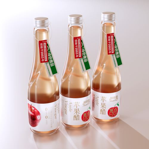 苹果醋包装设计作品